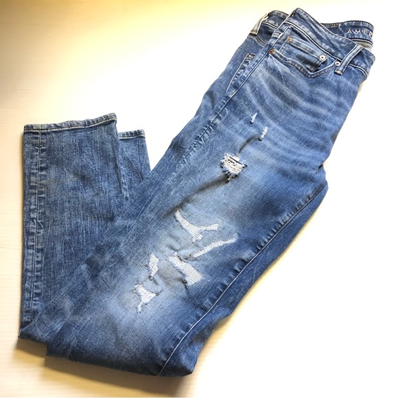 AE Men’s Cozy Airflex + Slim Fit Jeans, size 30 x 34 - Picture 5 of 11